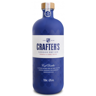 DŽINS CRAFTER'S LONDON DRY GIN 43% 0.7L 