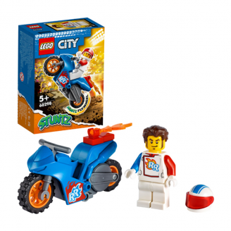 LEGO CITY LĒCIENU TRIKU MOTOCIKLS 60298