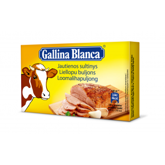 BULJONS GALLINA BLANCA LIELLOPU GAĻAS 8X10G